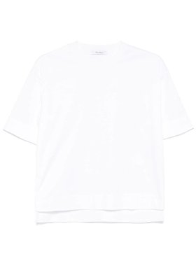 MAX MARA 女士T恤 ESTELLA072001 SS2025 白色 短袖T恤