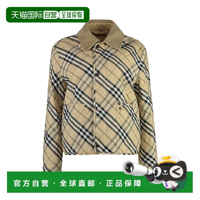 香港直邮BURBERRY 女士夹克 8099933161385C1506 AW2024 白色