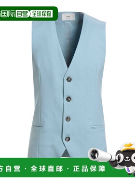 香港直邮Ami Paris 男士 Suit 背心 blue蓝色 舒适时尚