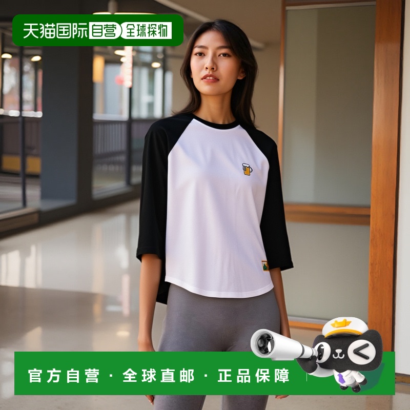 日本直邮Go Slow Caravan USA/C 刺绣 8/10 袖 BB TEE T恤 休闲衬