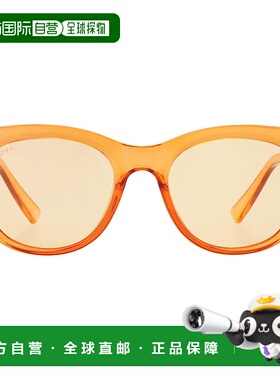 自营Spy BOUNDLESS Yellow Cat Eye Ladies Sunglasses 670000000