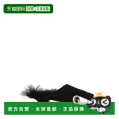 香港直邮潮奢 木屐 KHAITE 1h可退 女士 Mules black黑色 舒适时