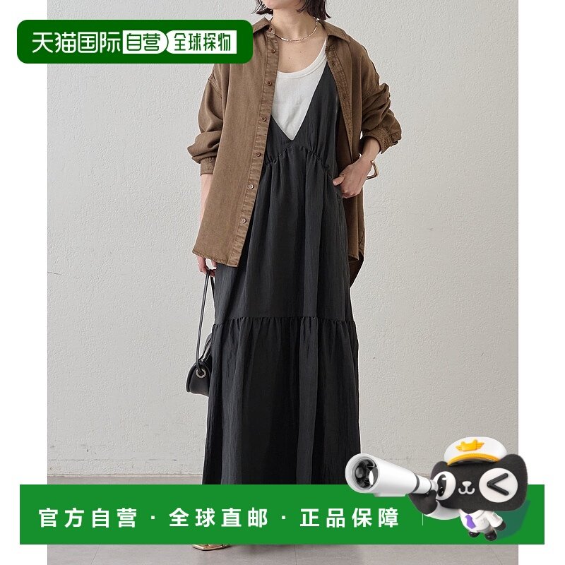 1h可退 日本直邮Omekashi 女士深V领吊带连衣裙 OMS1051309A0002