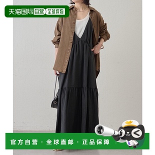 OMS1051309A0002 女士深V领吊带连衣裙 1h可退 日本直邮Omekashi