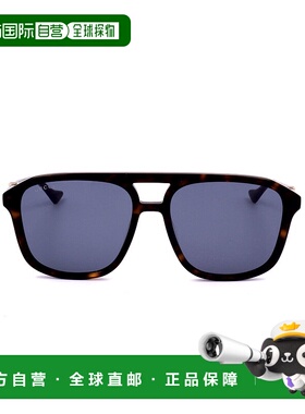 1h可退 香港直邮Gucci 古驰 男士 几何框太阳镜 GG1494S colorful