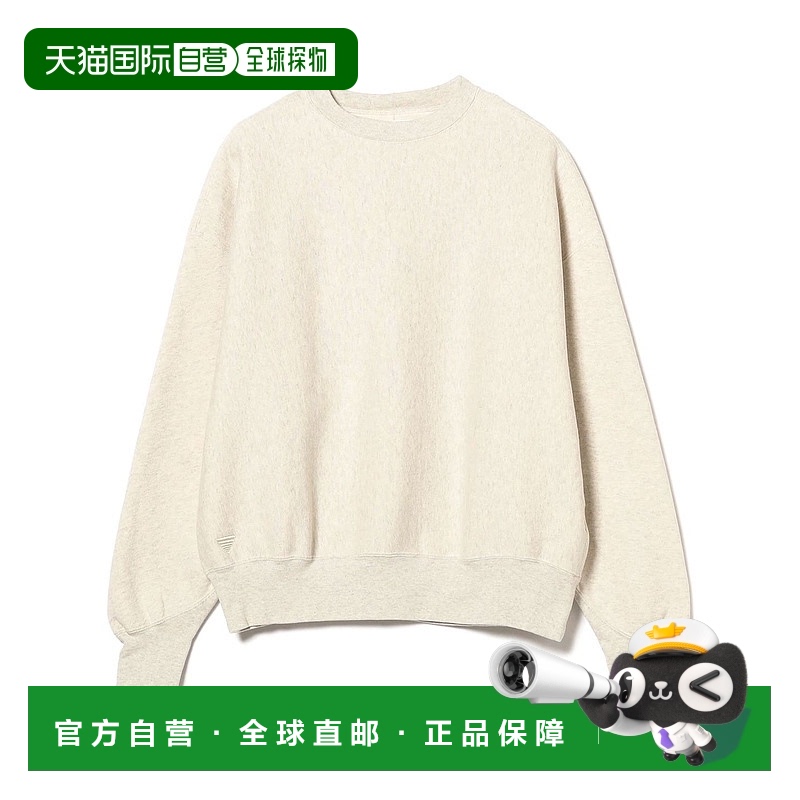 日本直邮CAL O LINE男士图案刺绣圆领卫衣 品牌复古标志设计 休闲