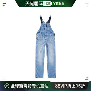 Carhartt 男士 卡哈特 香港直邮潮奢 徽标牛仔背带裤 I022946