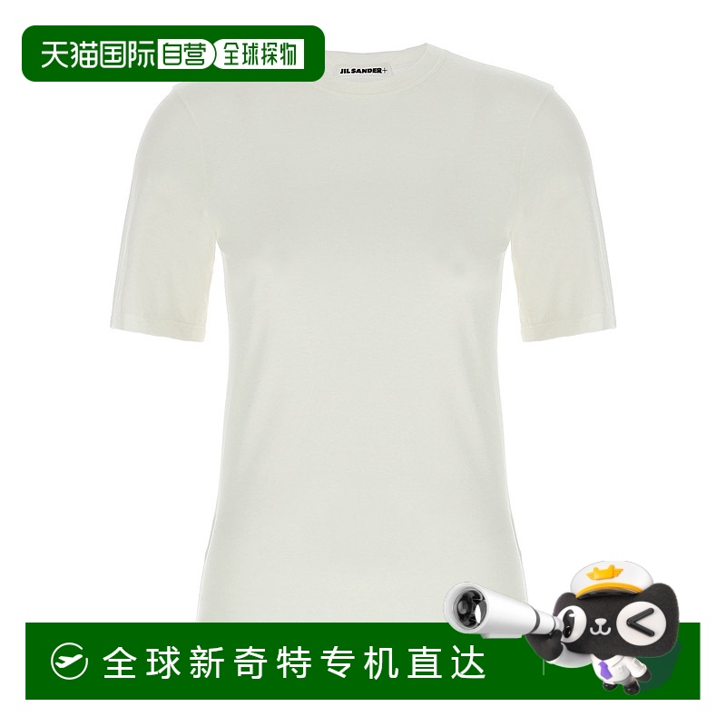 1h可退 香港直邮JIL SANDER 女士T恤 J40GC0146J45031100 CO 白色