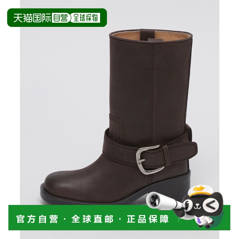 韩国直邮ARCHIVEPKE 女士女鞋时装靴Buckle boots(Vintage mocha)_