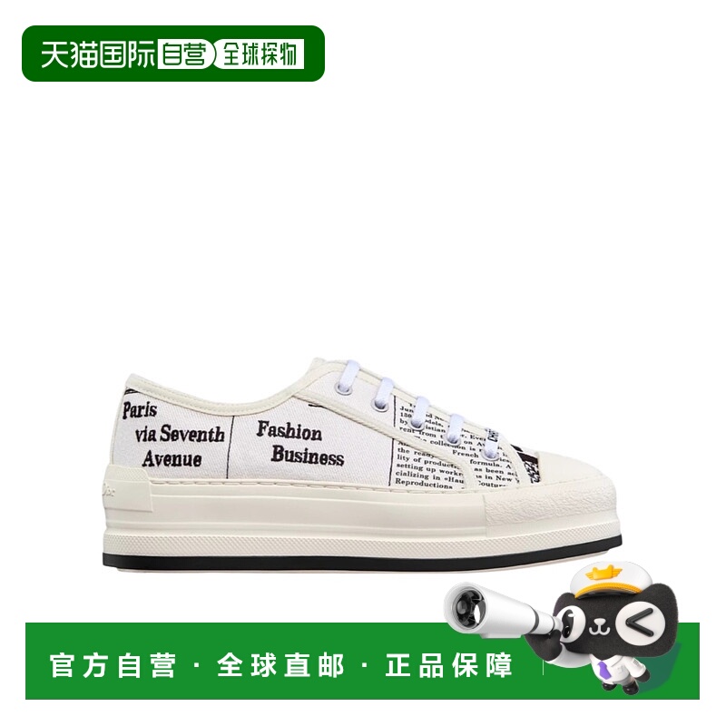 1h可退 香港直邮DIOR 女士运动鞋 KCK385NETS19W SS2025 白色 Wal