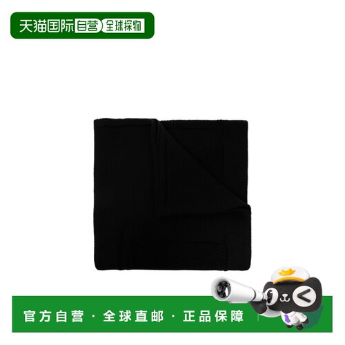1h可退 香港直邮LANVIN 女士围巾 6L3520U71333 AW2023 黑色 徽标