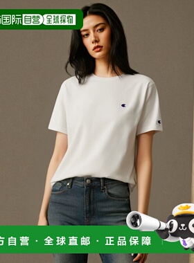 韩国直邮CHAMPION冠军韩版正品运动休闲日常复古舒适T恤CKTS4E013