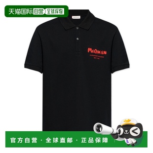 香港直邮alexander 男士 1h可退 mcqueen Polo衫 短袖