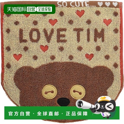 【日本直邮】Maruma 手巾 MINION 小黄人 25×25cm Love Tim 纯棉