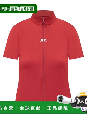1h可退 香港直邮Courreges 女士 Interlock 拉鍊上衣 325JTO446JS