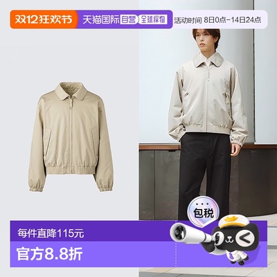 日潮跑腿优衣库男女装PUFFTECH空气棉服休闲短茄克外套夹克479411