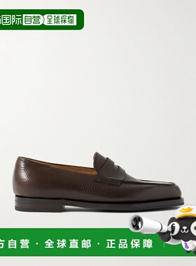 John Lobb 男士 Lopez 全粒面皮质乐福鞋一脚蹬 30930IL7
