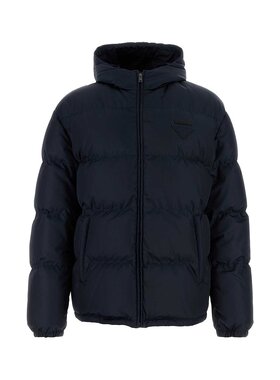 PRADA 男士羽绒服 SGC922SOOO11C9F0SVF AW2025 蓝色