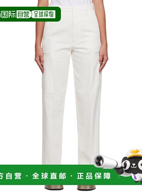 香港直邮Ami Paris 腰带环休闲裤 FTR300CO0011.