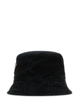 PRADA 男士帽子 2HC137157NF0002 SS2025 黑色 Prada Hats