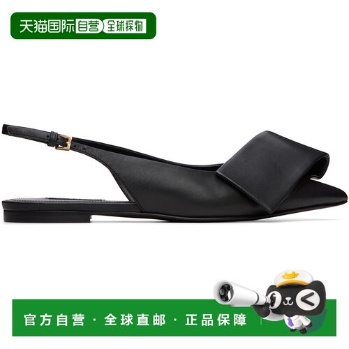 1h可退 香港直邮Givenchy 纪梵希 女士 黑色 Twisted Ribbon Slin