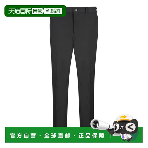 香港直邮PRADA 男士休闲裤 SPE1211QLF0002 AW2026 黑色 Black st