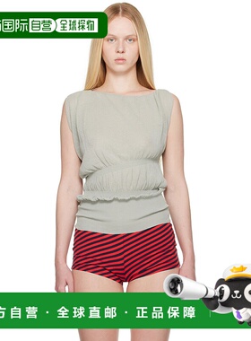 1h可退 香港直邮潮奢 Paloma Wool 女士 灰色 Alber 背心 UJ1802