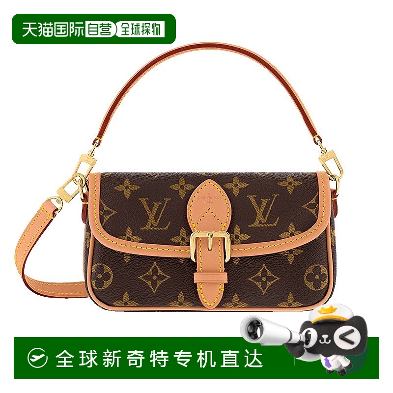 1h可退 欧洲直邮Louis Vuitton路易威登Diane老花手提斜跨单肩包