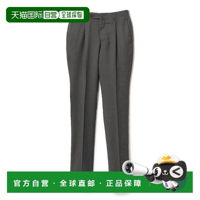 1h可退 日本直邮PT TORINO 男士绅士风格羊毛宽松西裤 2123161951