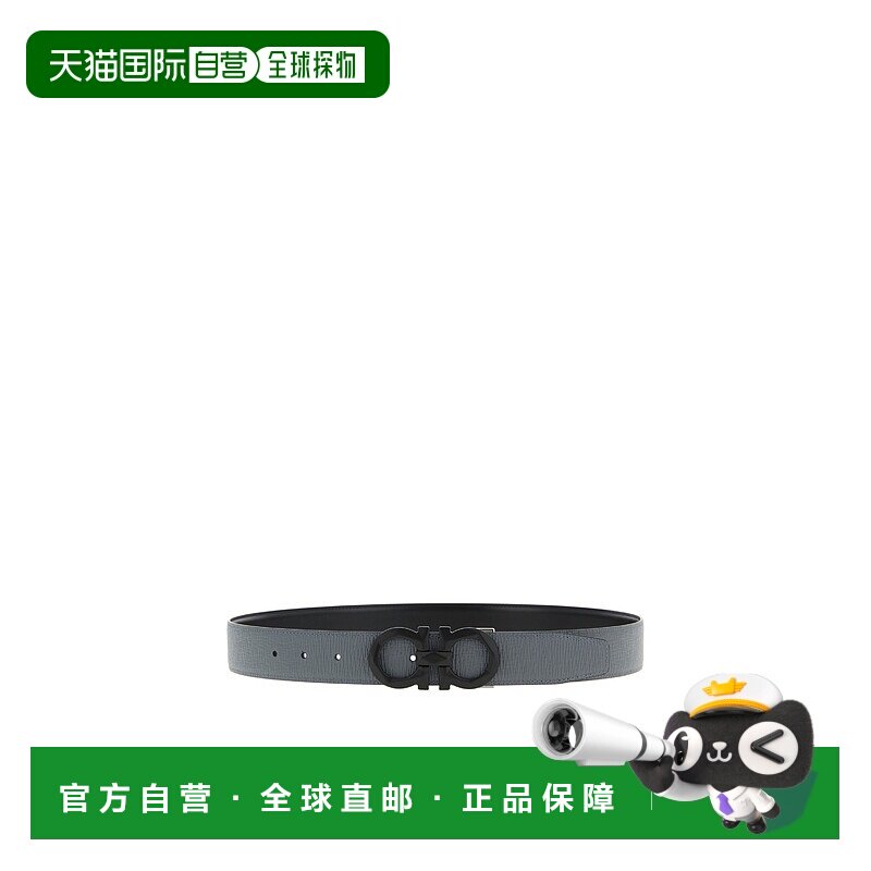 1h可退 香港直邮Salvatore Ferragamo Gancini  双面腰带 790409
