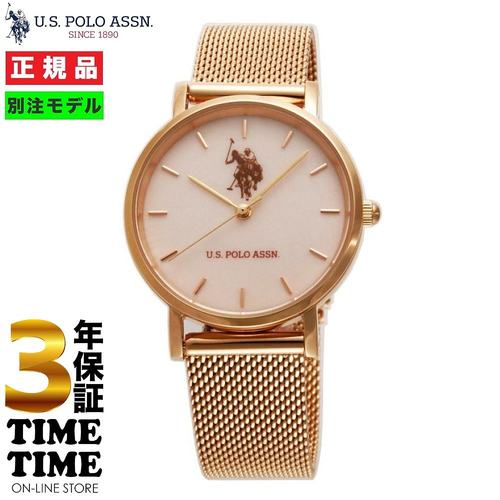 日本直邮US POLO ASSN. Time Time 型号女士色玫瑰金 US-8B-PKRG