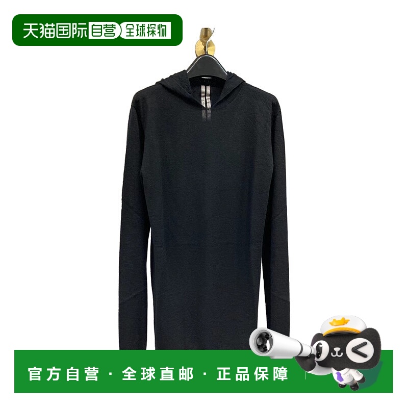 香港直邮Rick Owens 连帽针织衫 RU02C7623WS帽衫