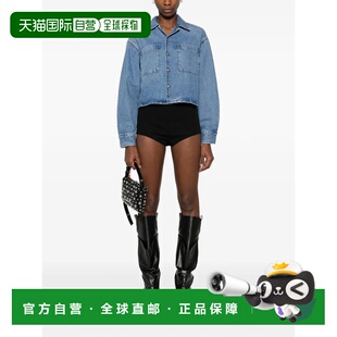 WANG Sleeve Women Long Shirt Cropped 美国直邮ALEXANDER