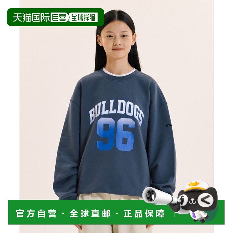 韩国直邮YALE 96 BULLDOGS BASKETBALL CREWNECK NAVY男针织YD07C