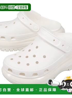 日本直邮Crocs 凉鞋 MEGA CRUSH CLOG 白色 207988-100
