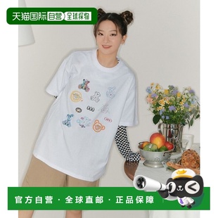 IK2CMMT507AWH 上衣T恤 韩国直邮IST KUNST