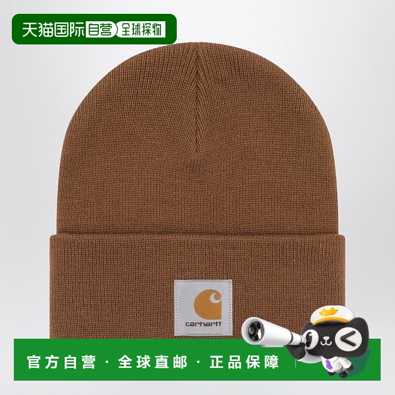 1h可退 香港直邮CARHARTT WIP 男士帽子 I020222PLHZXX AW2025 棕