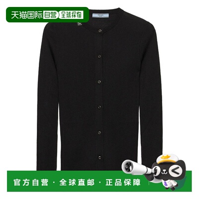 香港直邮PRADA 女士衬衫 P25O0618PXF0002NERO SS2026 黑色