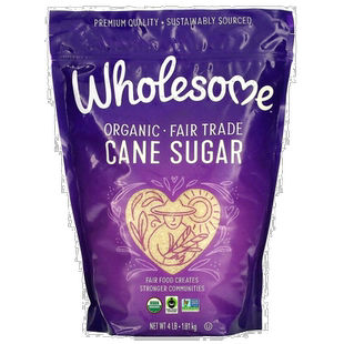 香港直发Wholesome蔗糖有机无麸饮料烘焙酒料可用1.81kg