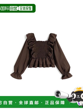 日本直邮日潮 GRL褶皱荷叶边衬衫al315