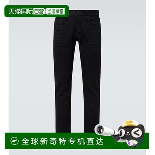 Ford 香港直邮潮奢 徽标直筒牛仔裤 1h可退 男士 汤姆 Tom 福特