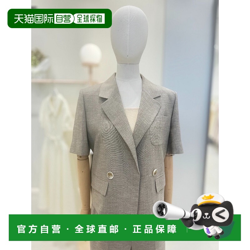 韩国直邮JJ JIGOTT [釜山] [JJJIGOT] 刺绣双排扣夹克 GR6M0JKW21