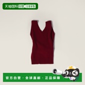 羊绒针织无袖 欧洲直邮MIUMIU 缪缪 背心