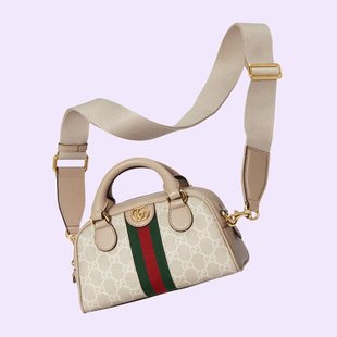 FABEX GUCCI 白色女士斜挎包 724606 9642