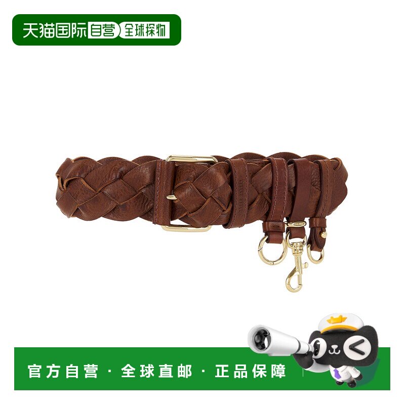 1h可退 香港直邮Miu Miu 缪缪 女士 Intreccio 金属皮带 5CC722