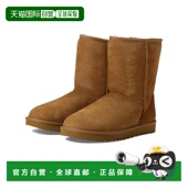 靴子防水雪地靴麂皮进口皮面 女士 美国直邮 ugg