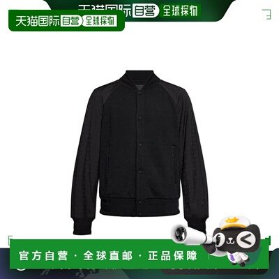 香港直邮GIVENCHY 男士夹克 BM01AE4YKZ001 SS2025 黑色 Sweatshi