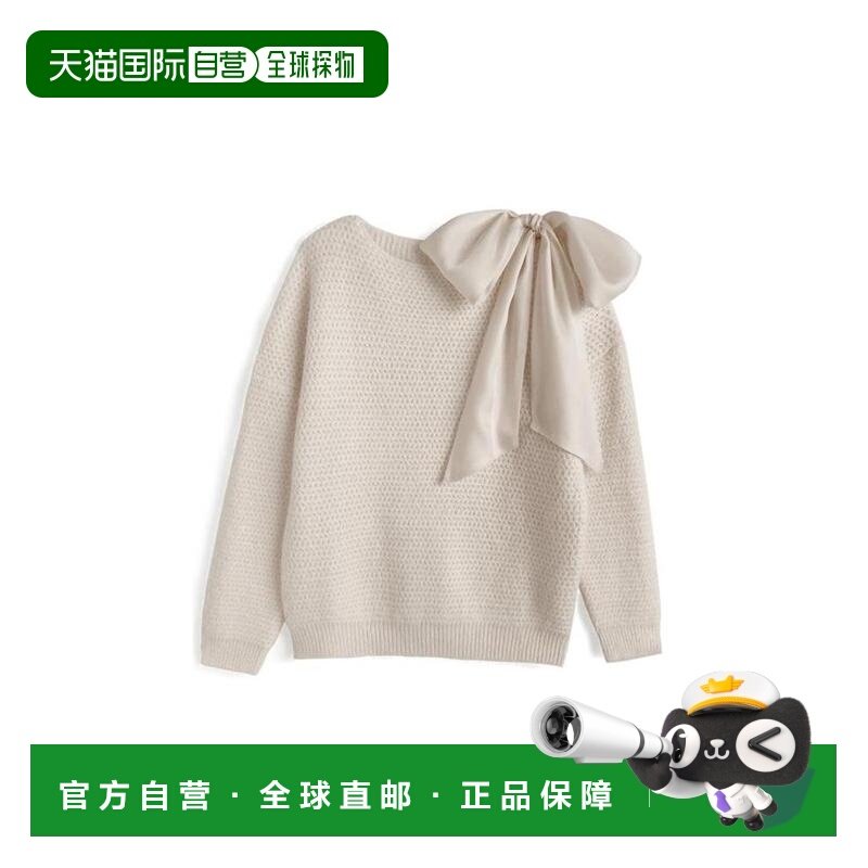 日本直邮日潮 GRL蝴蝶结单肩针织上衣an1902,女装/女士精品,毛针织衫,淘宝优惠券,粉丝福利购,淘宝优惠卷