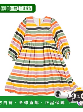 1h可退 香港直邮Molo 女童 连衣裙童装 orange橙色 舒适时尚