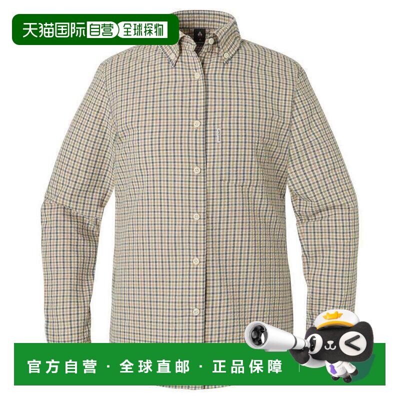 日本直邮MONTBELL Wickron Dry Touch 舒适简约翻领长袖衬衫 女款